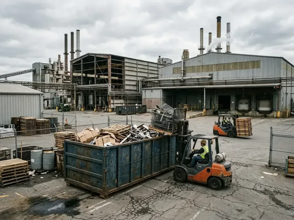 industrial-factory-scrap-conta-003 — frequently asked questions, Cheap Roll-off Dumpster Rentals in Columbia, MO